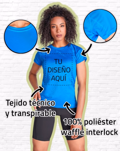 Camiseta Deportiva Mujer