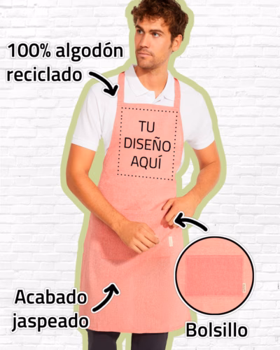 Delantal Orgánico Unisex