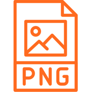 Logo naranja formato de imagen png