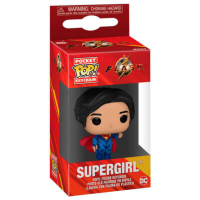 Funko Llavero Pocket Pop Dc Comics The Flash Supergirl