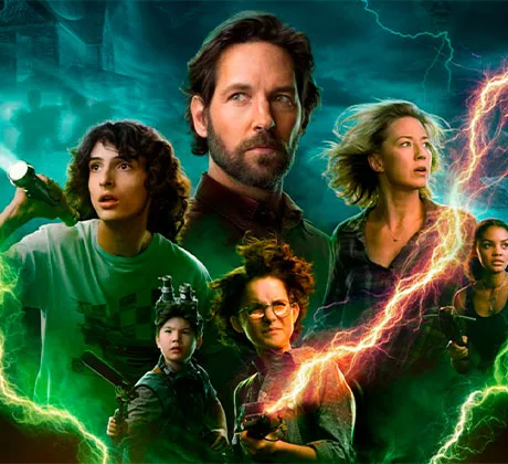 Los protagonistas de la Pelicula Ghostbusters: Afterlife