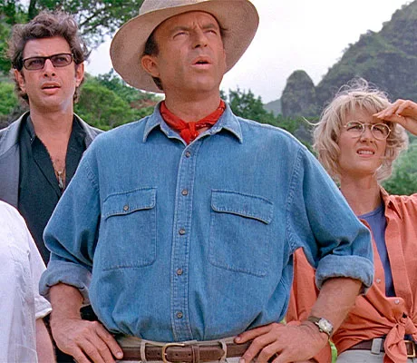 Ian Malcolm, Alan Grant y Ellie Satler