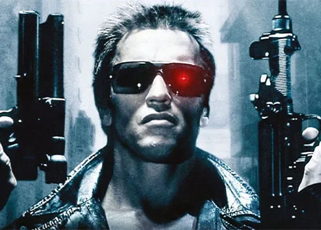Arnold Schwarzenegger como el Terminator