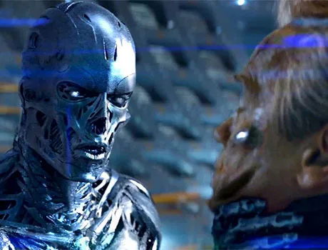 T3000 atacando al T-800