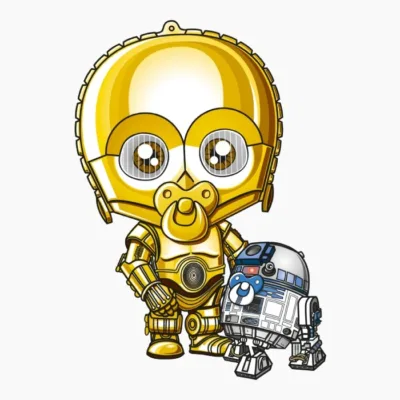 Baby C-3PO R2D2