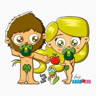 Baby Adan y Eva