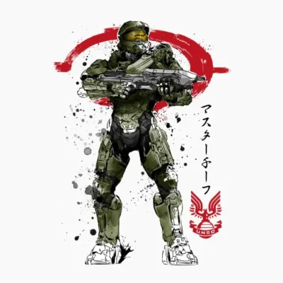 Master Chief Watercolor