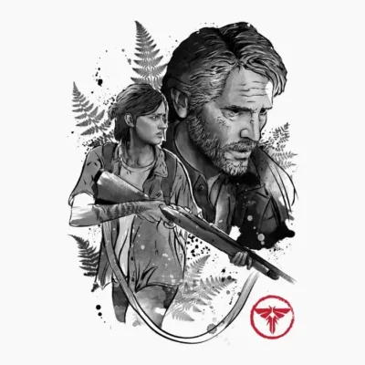 Joel And Ellie Heads