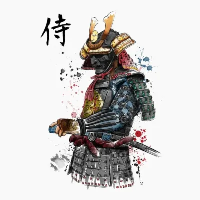 Samurai Watercolor
