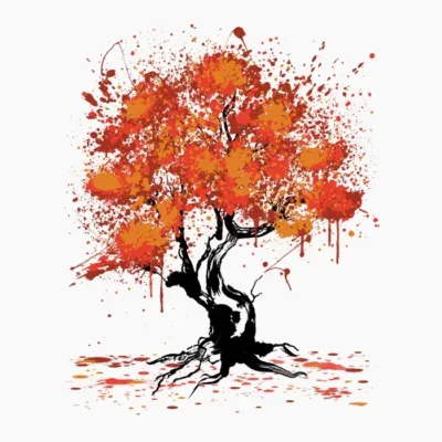 Autumn Tree Painting