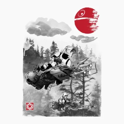 Patrolling The Endor Moon