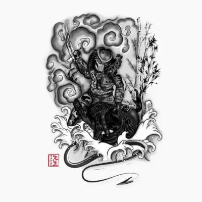 The Hunter Vs Xenomorfo