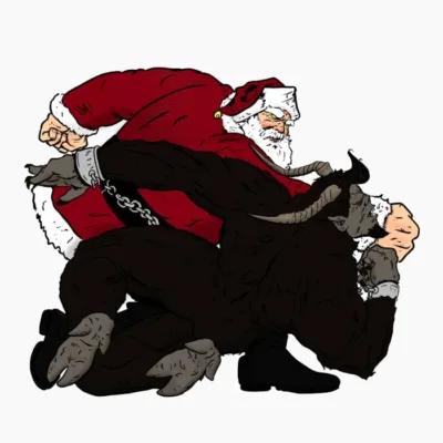 Santa Vs Krampus