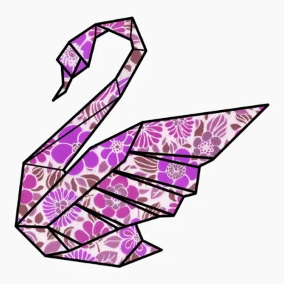 Origami Japanese Swan