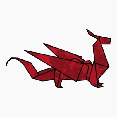 Origami Japanese Dragon