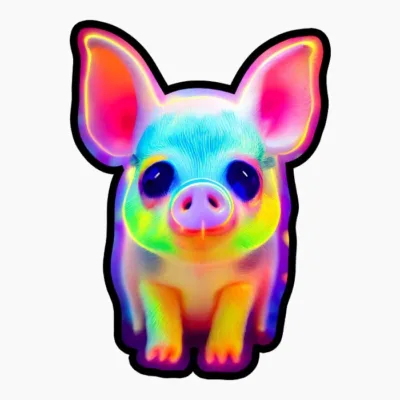 Neon Pig