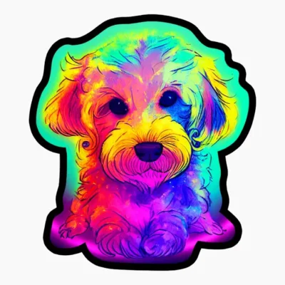 Neon Goldendoodle