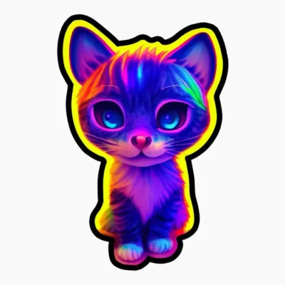 Neon Cat