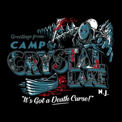 Slasher Postcards Crystal Lake