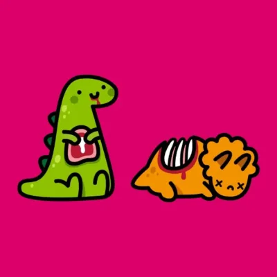 Dinosaurio Hambriento