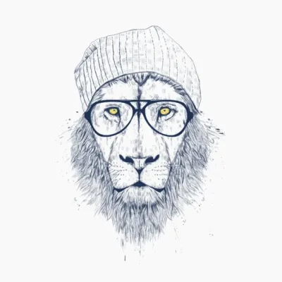 Cool lion