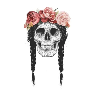 Festival skull