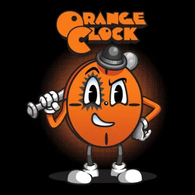 Orange Clock