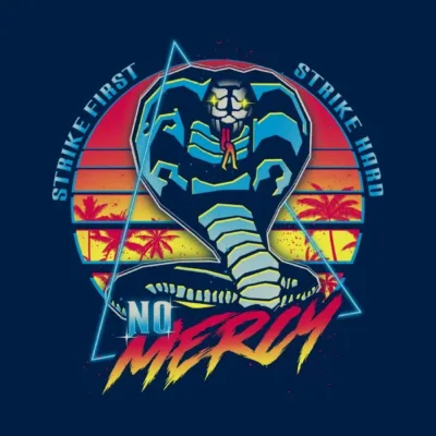Retro Cobra Azul