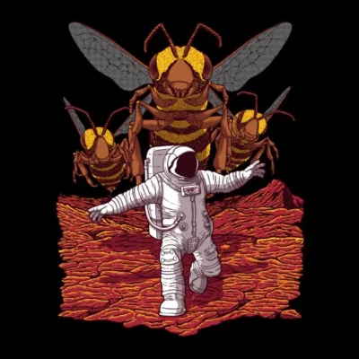 Killer Bees On Mars