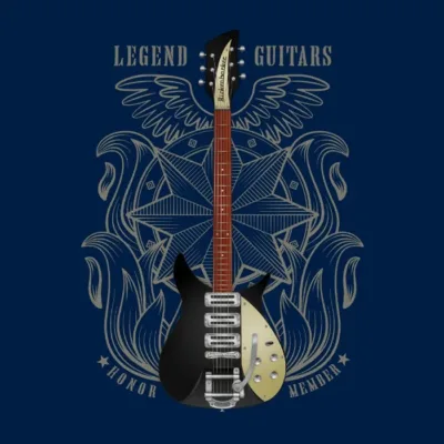 Electric Guitar Rick 325 Capri Lennon