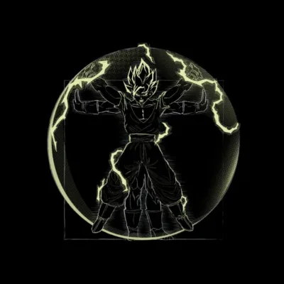 Vitruvian Saiyan Goku