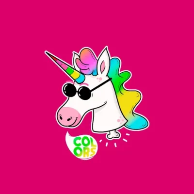 Unicornio Multicolor