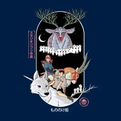 Ciervo Con Princesa Mononoke