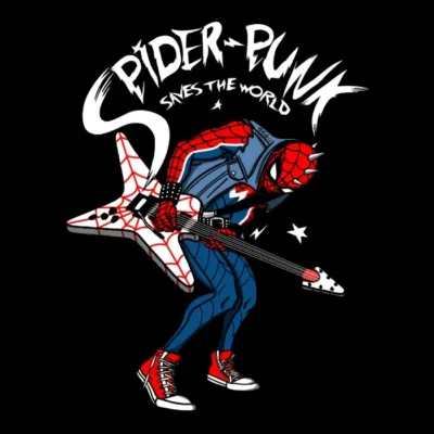 Spider Punk Saves The World