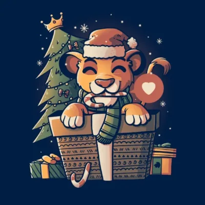 Lion Christmas Gift