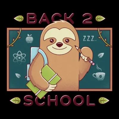 Sloth Back to School