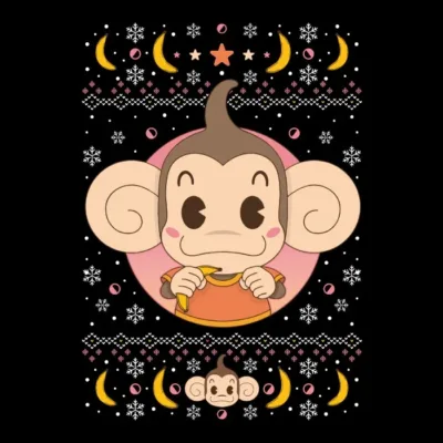 Monkey Christmas Sweater