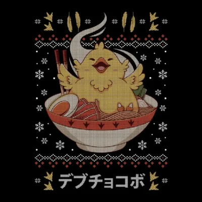 Fat Chocobo Ramen Christmas