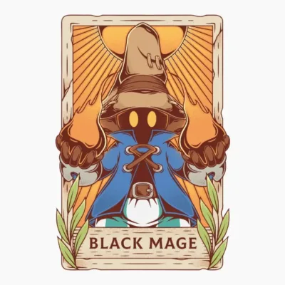 Black Mage Tarot Card