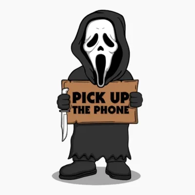 Pick Up The Phone Ghostface