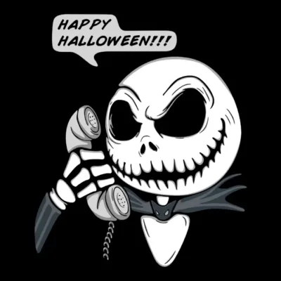 Happy Halloween Jack Skellington