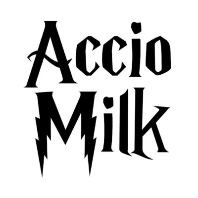 Accio milk. Fondo claro.