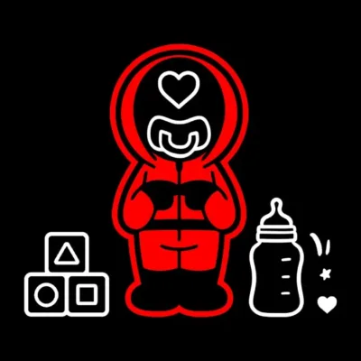 El juego del calamar bebé.