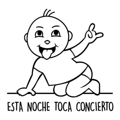 Esta noche toca concierto. Niño.