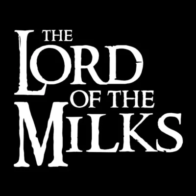 The lord of the milks. Fondo oscuro.