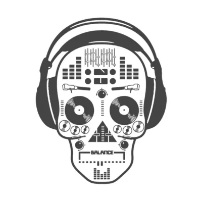 Musical skull.