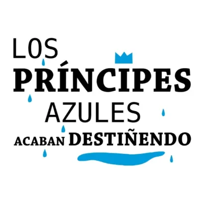 Los príncipes azules acaban destiñendo. Fondo claro.