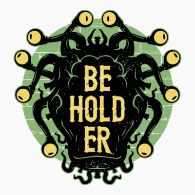 Typographic Beholder