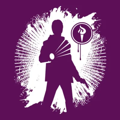 The Novelist Using The Light