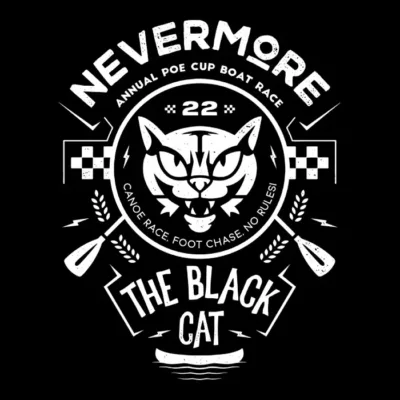The Black Cat Canoe Emblem
